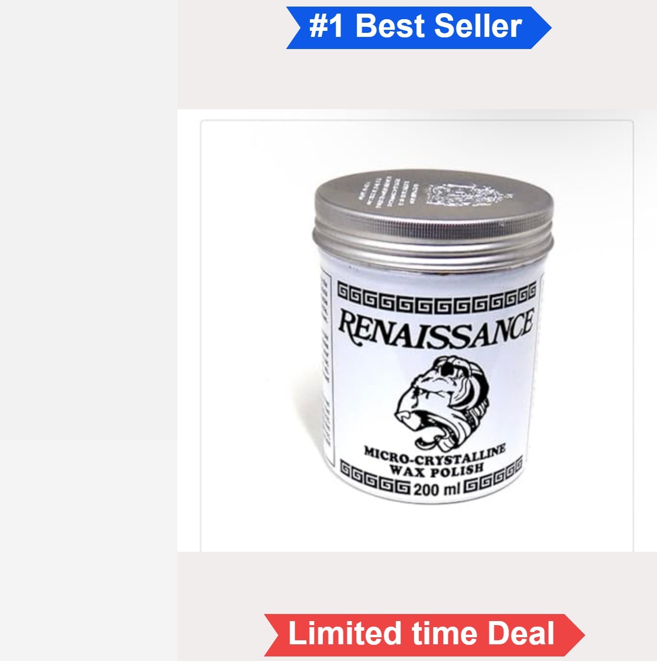 Wax Polish 200ml For Metal Wood Furniture Antique Restoration Polish