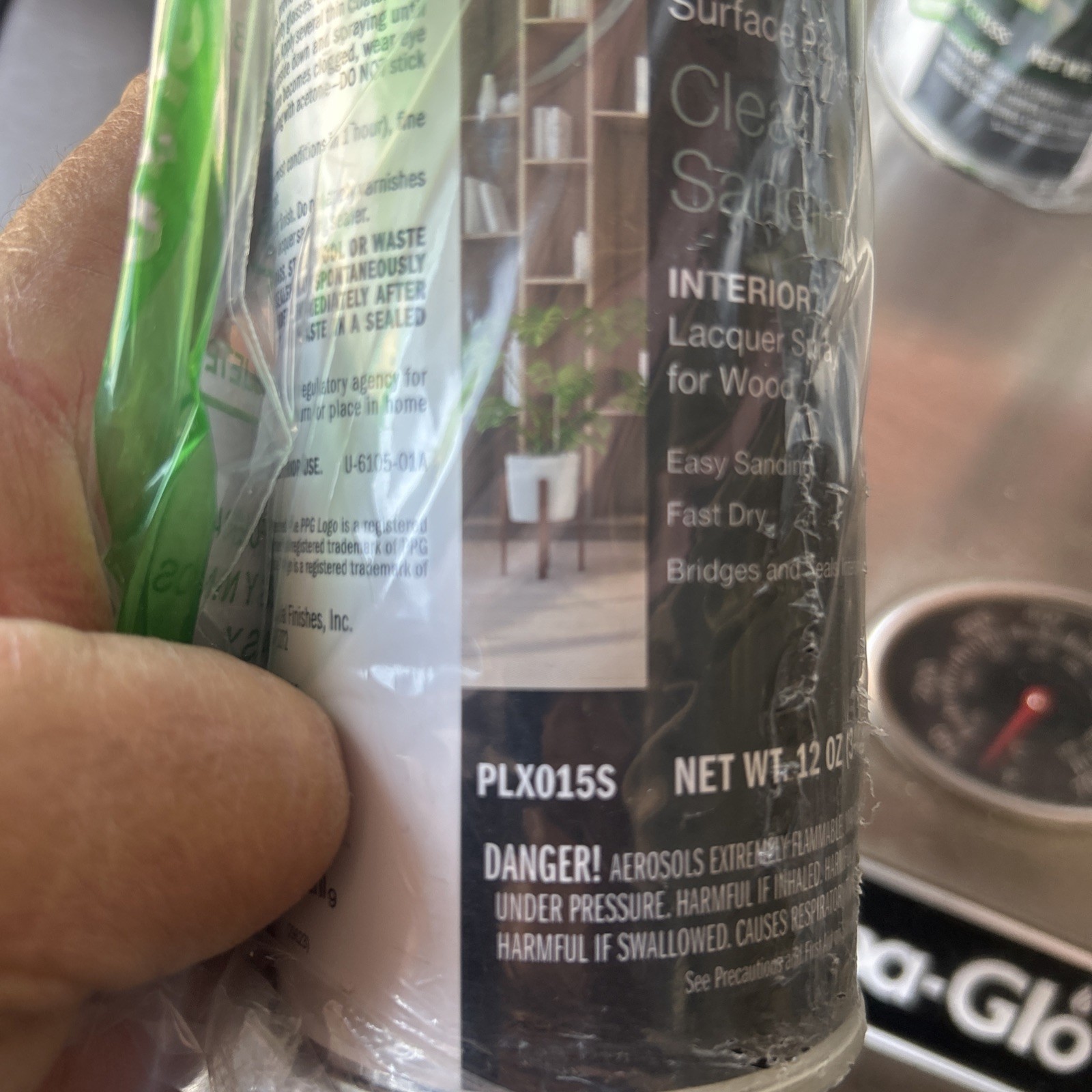4 Cans ProLuxe Interior Clear Lacquer Sanding Wood Sealer, 2 Cans Polar Lacquer
