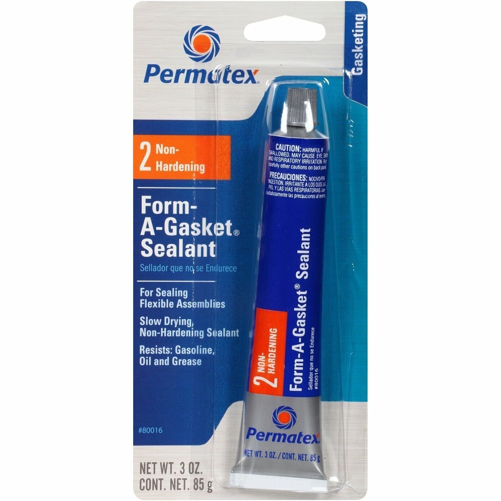 Permatex 80016 Form-A-Gasket #2 Sealant, 3 oz.
