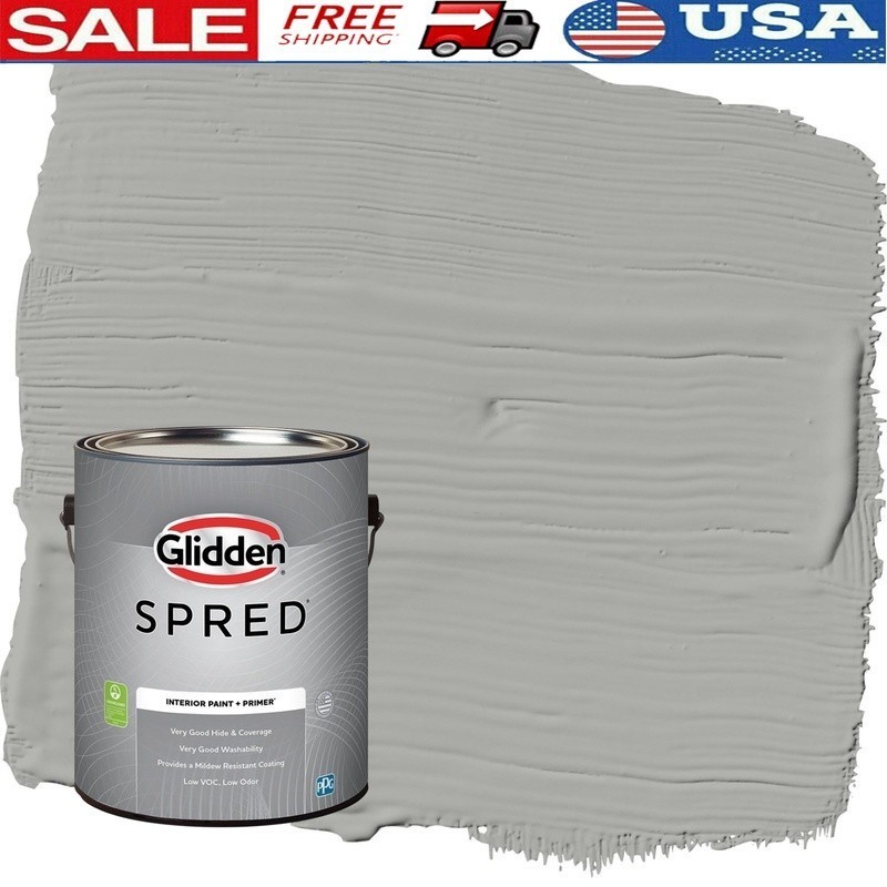 Interior Paint Primer Zero VOC Low Odor Washable Mildew Resistant Quick Drying