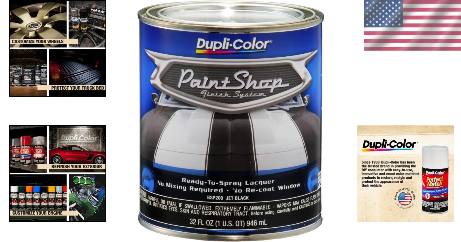 Jet Black Lacquer Car Paint – High Gloss Finish