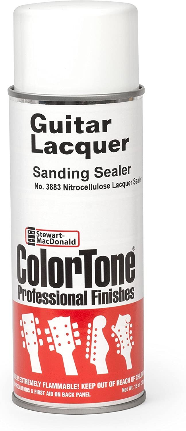 ColorTone Aerosol Guitar Lacquer, Clear Sanding Sealer