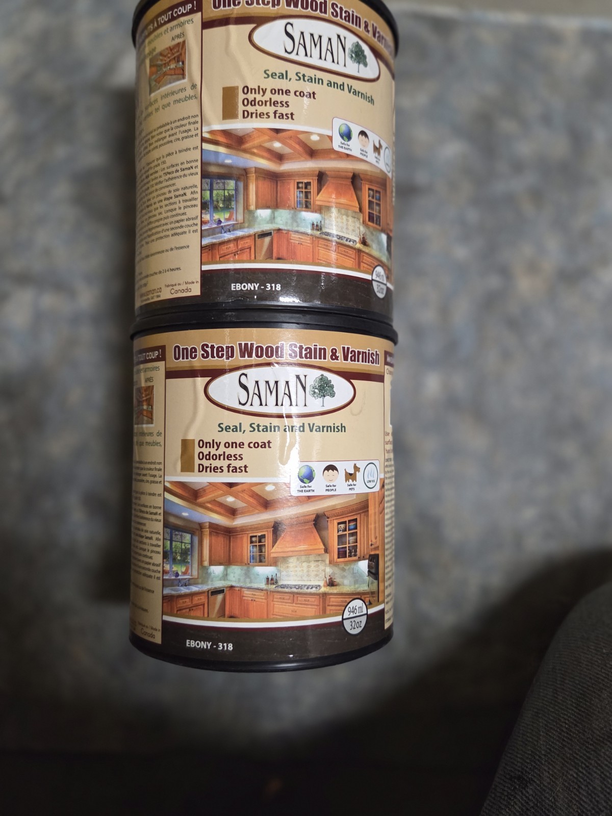 Saman Ebony 318 32 oz
