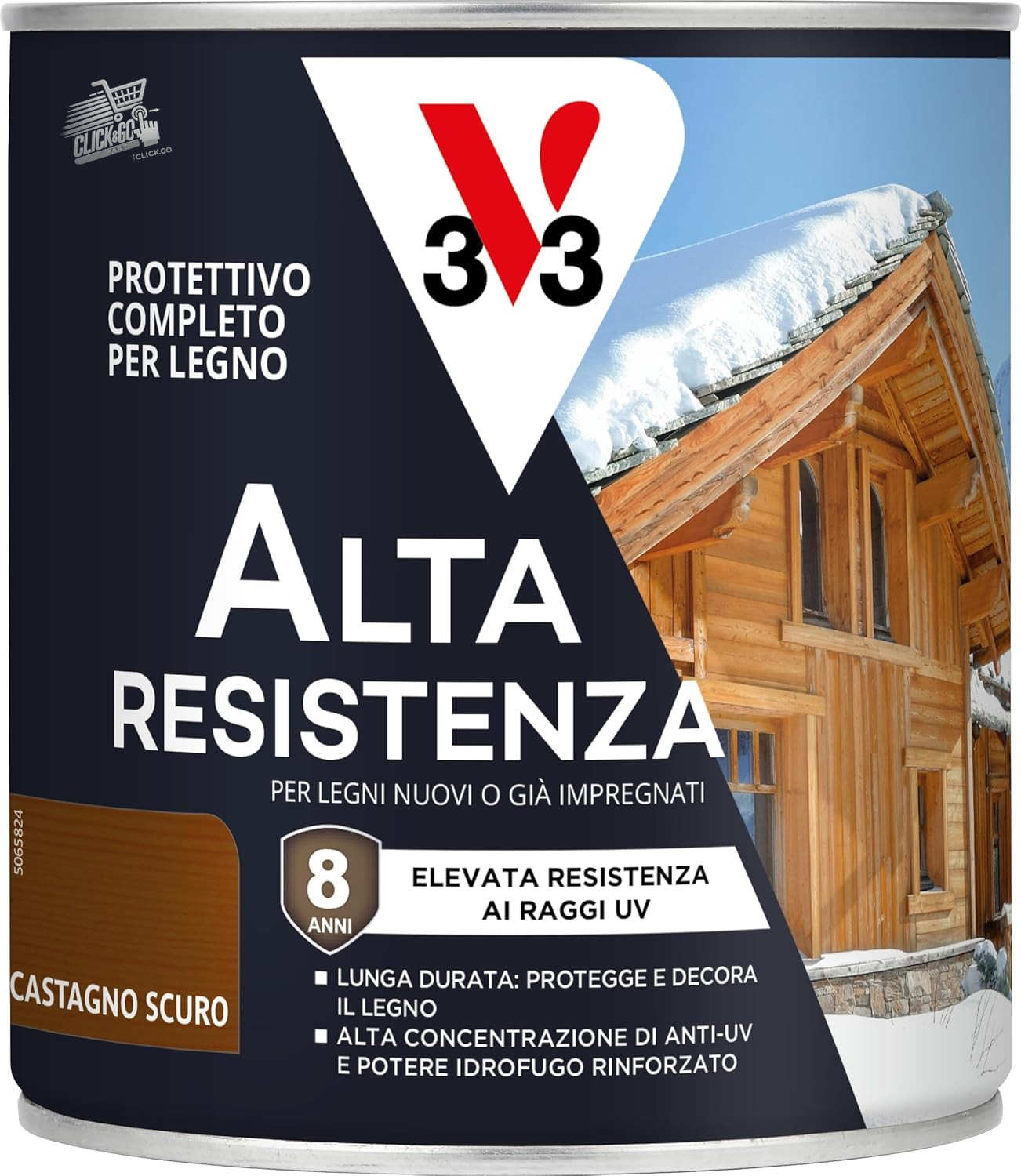 Complete Protective for Solvent Wood High Strength Dark Chestnut 0.75L