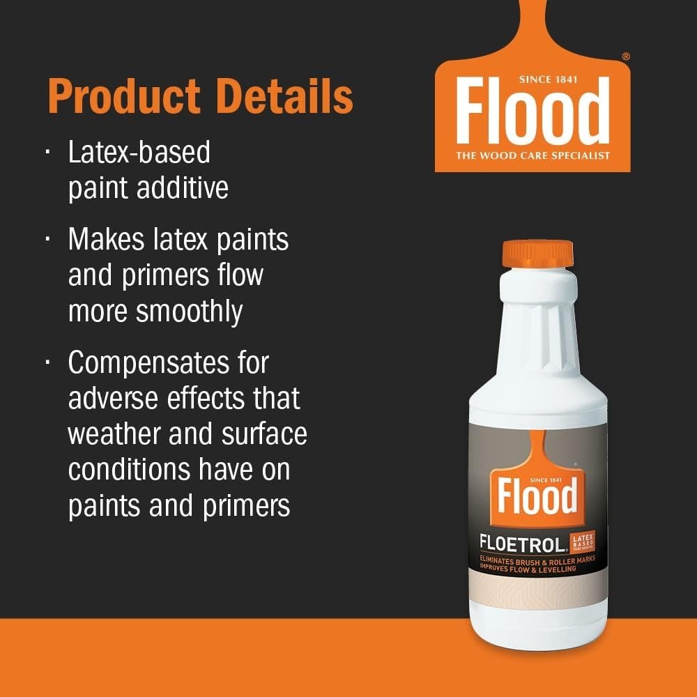 Clear Latex Paint Additive 1 Quart Improves Performance and Reduces Brush Marks