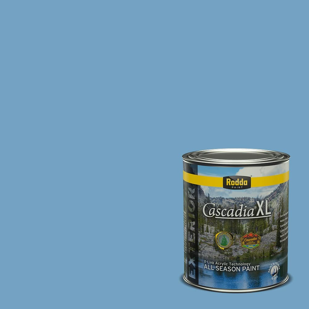 Rodda Paint CASCADIA XL Exterior Velvet 32 Fl Oz (Pack of 1), Sea Atlantis