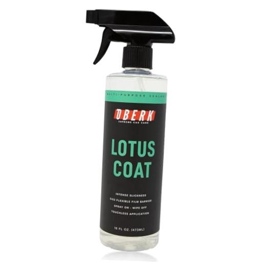 Oberk Lotus Coat SiO₂ Spray Sealant – High Gloss Spray for 16 Fl Oz (Pack of 1)