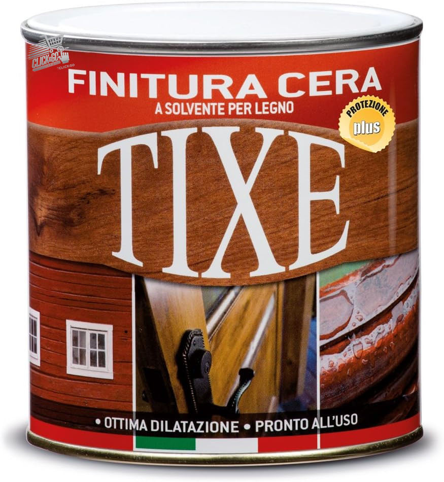 TIXE Light Walnut Wood Wax Finish 750ml Protective Paint Interior Furniture