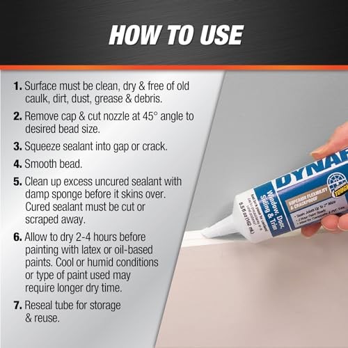 Dynaflex 230 Premium Elastomeric Sealant – Clear – 5.5 Oz (7079818860)