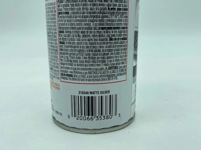 Rust-Oleum 11Oz Matte Silver Peel Coat Spray Paint Rubber Coating 318348
