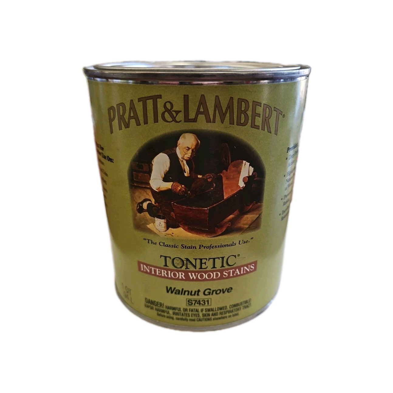 Pratt & Lambert Tonetic Walnut Grove S7431 Quart – Discontinued