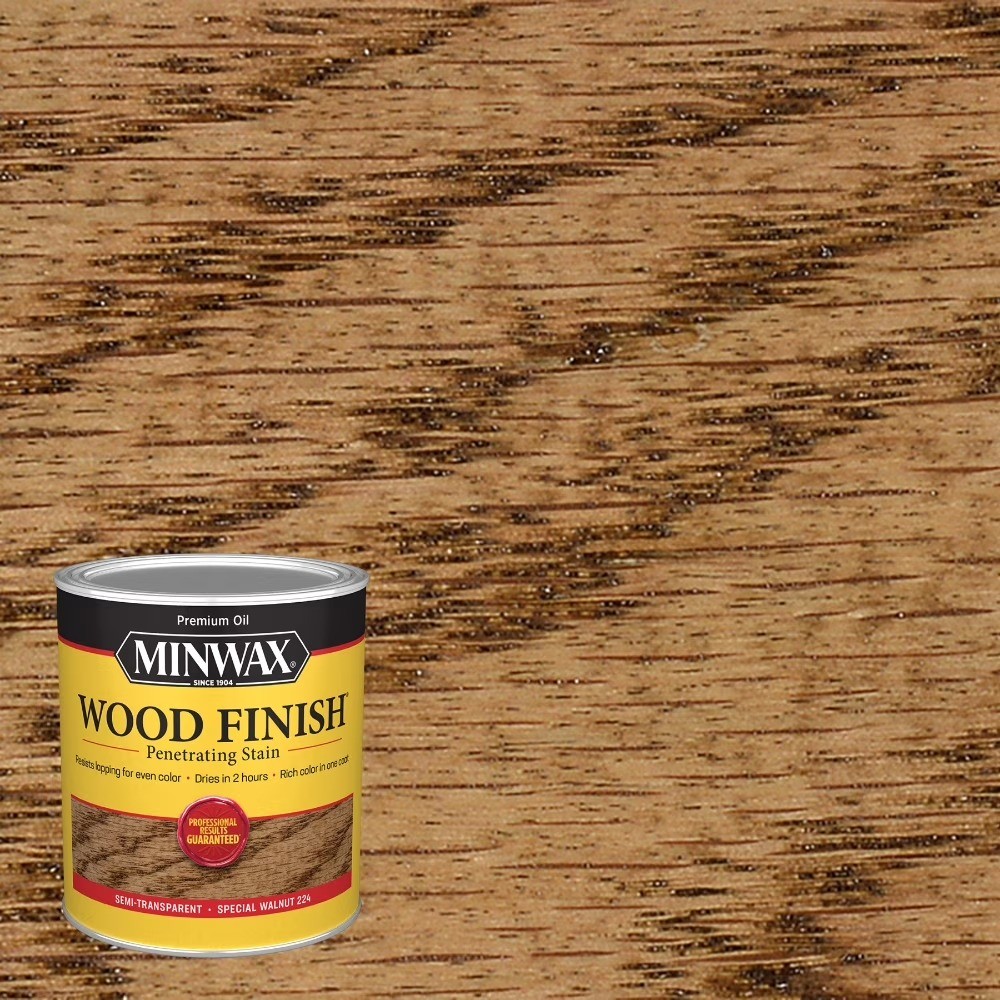 Minwax 70006444 Wood Finish Stain, Special Walnut, 1 Quart, (1 Piece, 1 Pack)