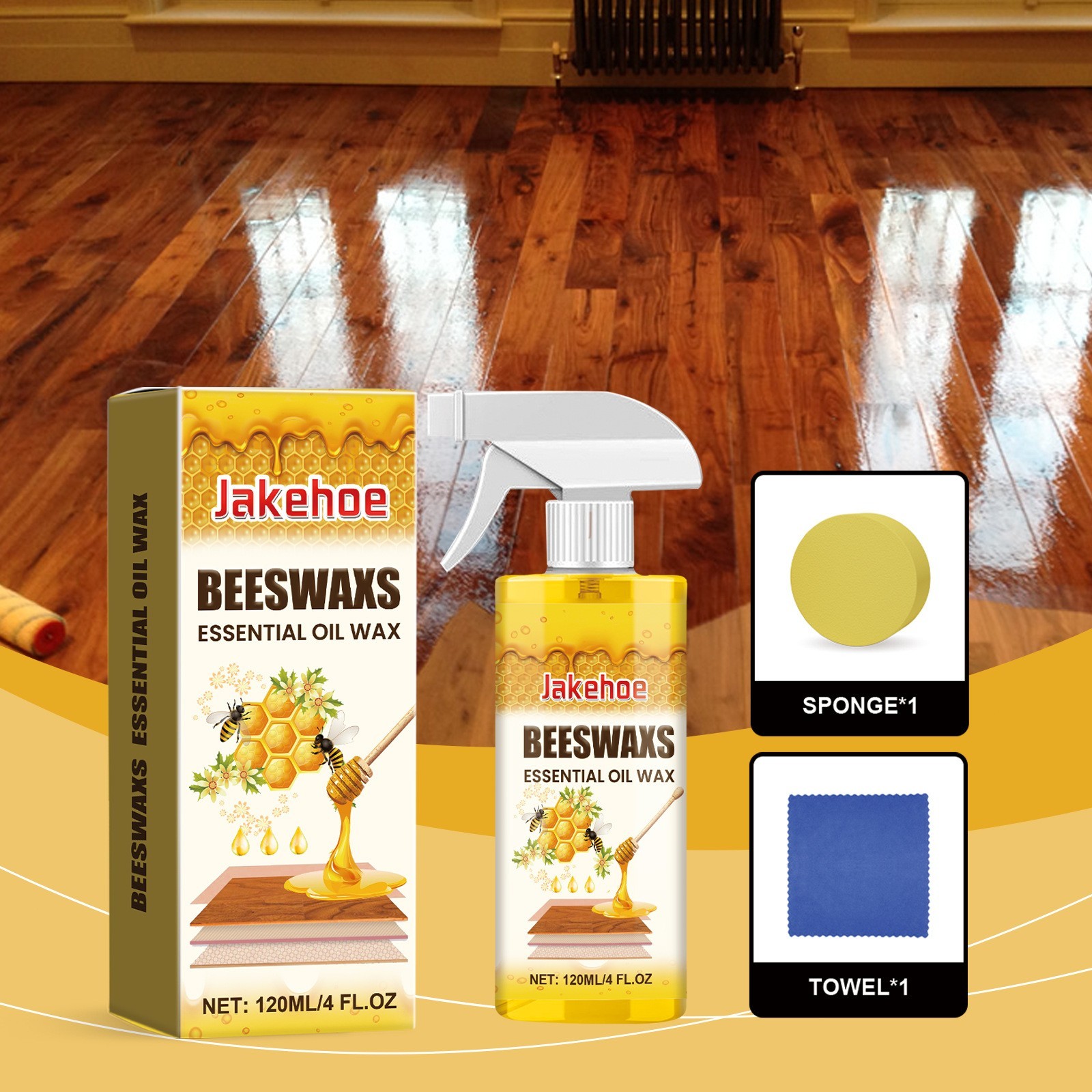 Natural Micro-Molecularized Beeswax Spray, Beeswaxs Essential Oil Wax
