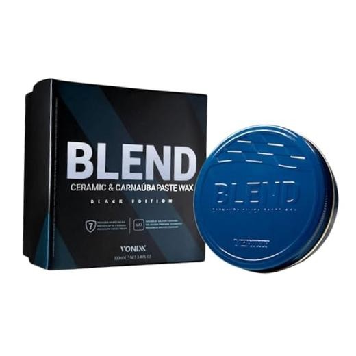 Blend Ceramic & Carnauba Paste Wax – Black Edition | Deep Shine for Dark