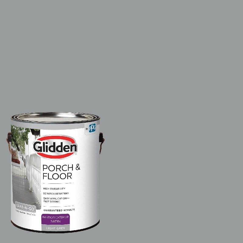 Durable Satin Finish Porch Floor Paint Concrete Wood Metal Easy Application New