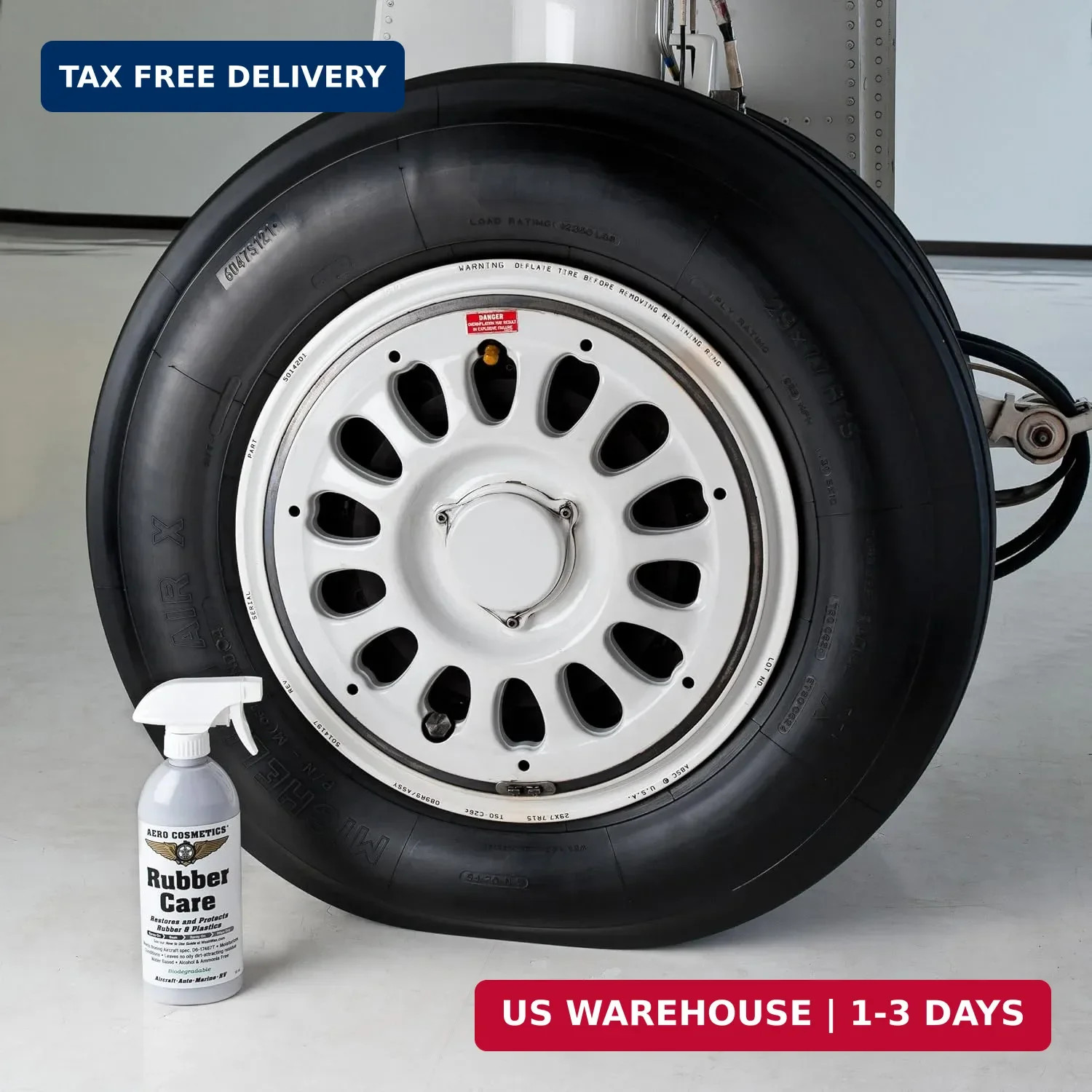 Ceramic Tire Dressing Protector, No Tire Shine, No Dirt or Brake Dust Attracting