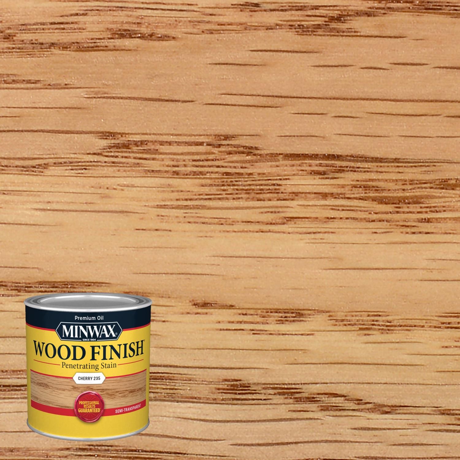 Minwax Finish Semi-Transparent Cherry Oil-Based Penetrating Wood 1/2 pt (4pk)