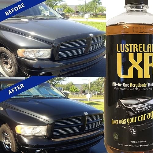 LustreLab LXR All-In-One Acrylionic Auto Car Wash and Wax, Replaces 5