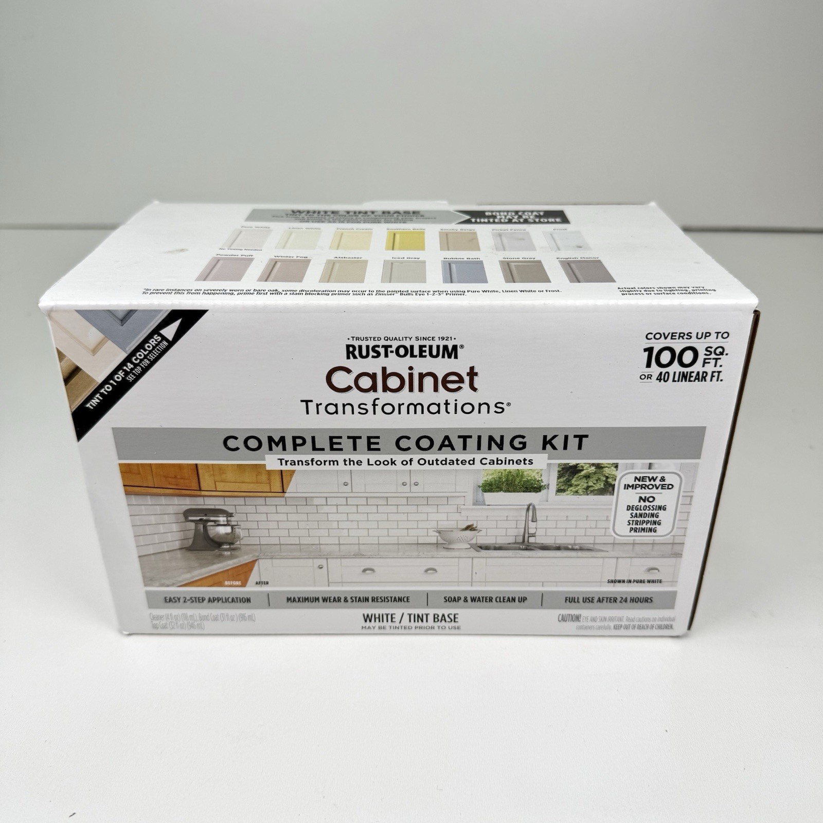 Rust-Oleum Cabinet Transformations White Tint Base -Refinishing – 2 Available!