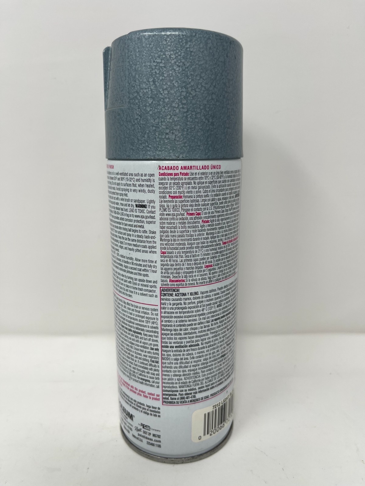 NOS 2005 Rustoeum Hammered Light Blue 7212 Spray Paint ~DISCONTINUED~ NEW