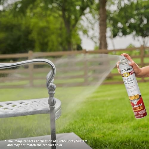 Rust-Oleum 393375-6PK Stops Rust Turbo Spray Paint, 24 oz, Gloss Sunrise Red, 6