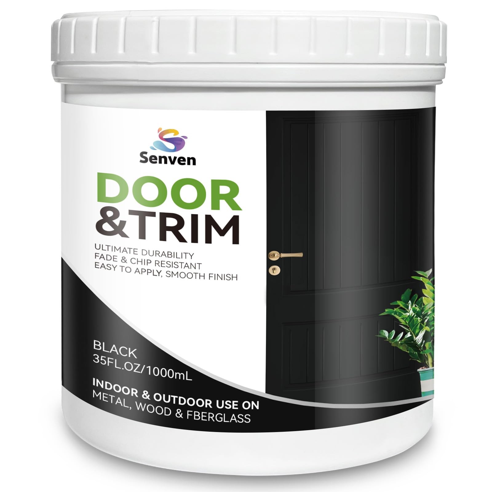 Senven Black Door Trim Black Paint Satin Black Paint For Door Trim Cabinet Wood