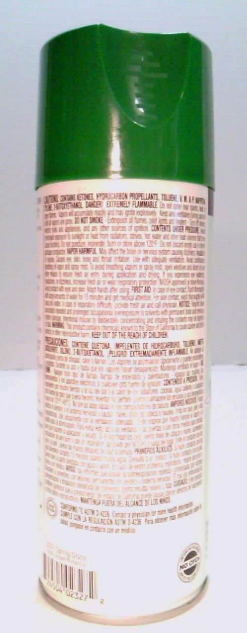 Krylon~Fusion~For Plastic~Spring Grass~Spray Paint~12 oz~Vintage~2002