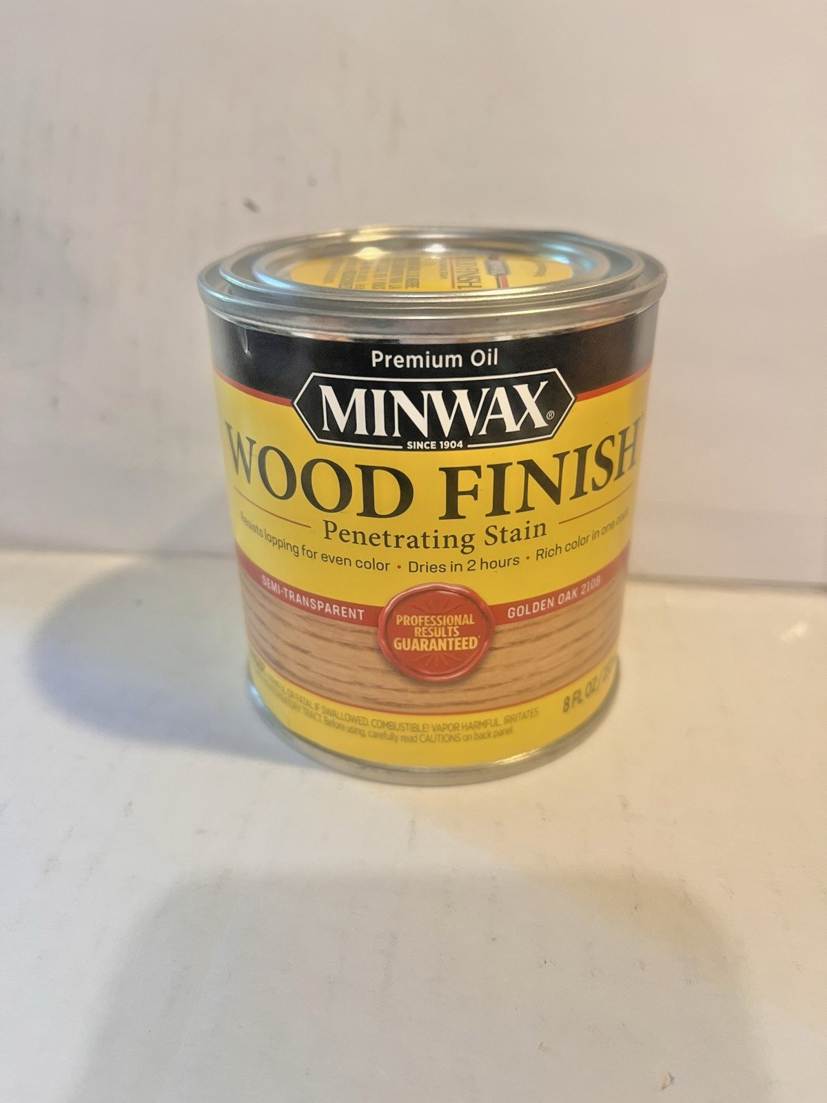 Minwax Golden Oak Wood Finish Penetrating Stain, 8 oz # 210B