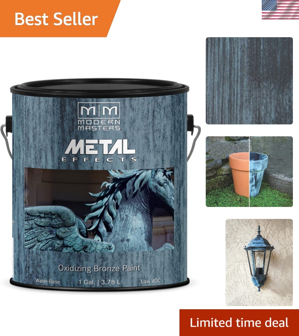 1 gal ME396 Bronze Water-Based Reactive Modified Acrylic Metallic Paint