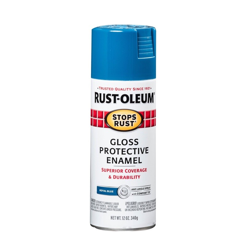Gloss Enamel Spray Paint Durable Protective Coating Indoor Outdoor 6 Pack New