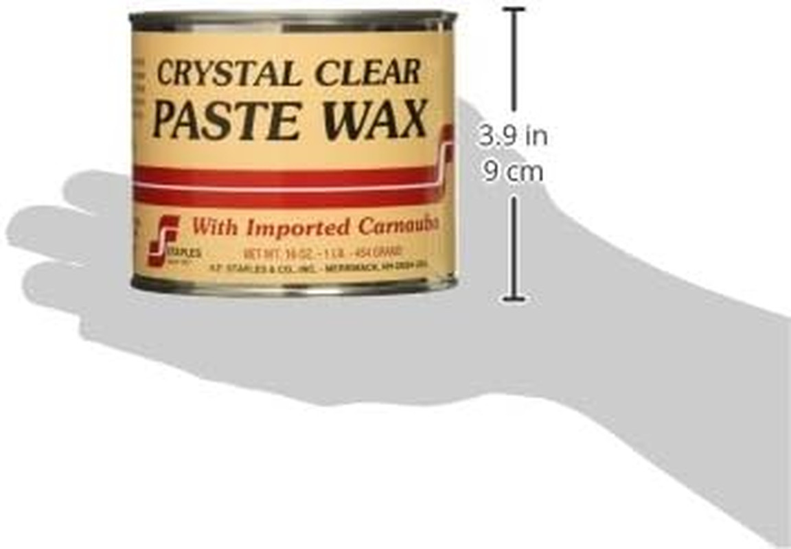 211 Carnauba Paste Wax, 1-Pound, Clear