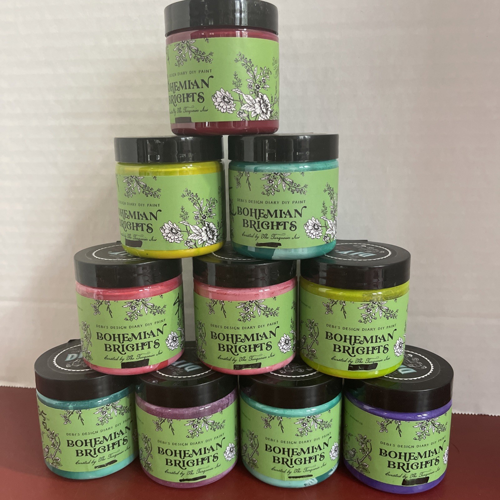 10 Debi’s Design Diary DIY Chalk Paints 8 fl oz Brand New Sealed