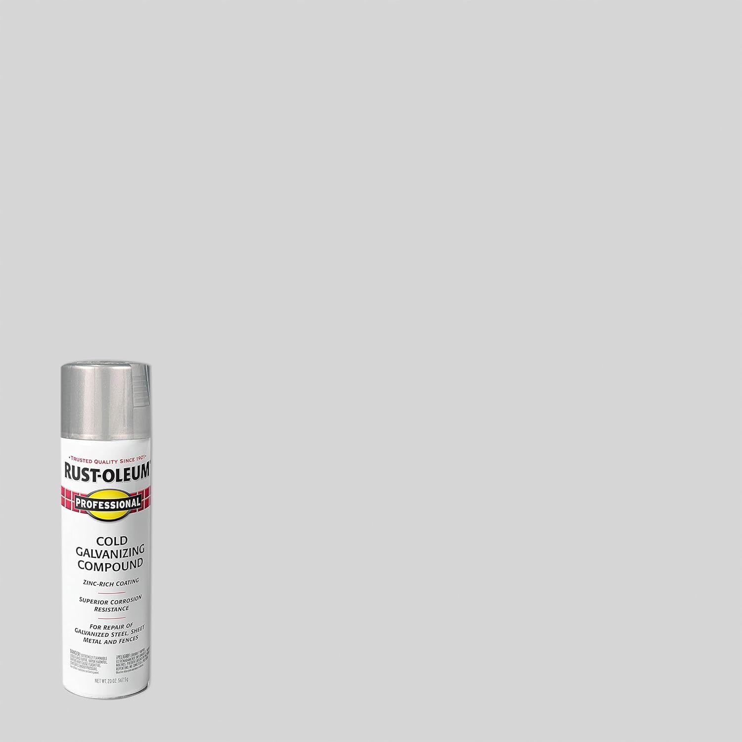 7585838 Professional Cold Galvanizing Compound Spray Paint, 20 Oz, Gr