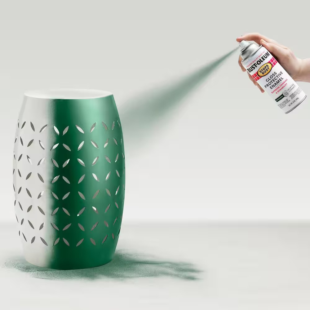 12 Oz. Protective Enamel Gloss Hunter Green Spray Paint