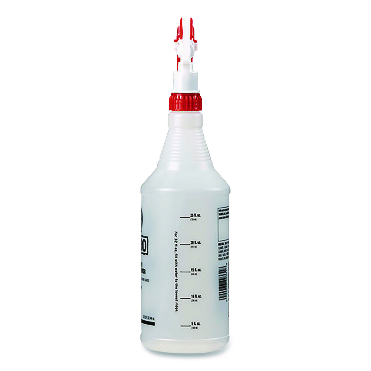 Empty Trigger Sprayer, 32 oz, Clear, 12/Carton