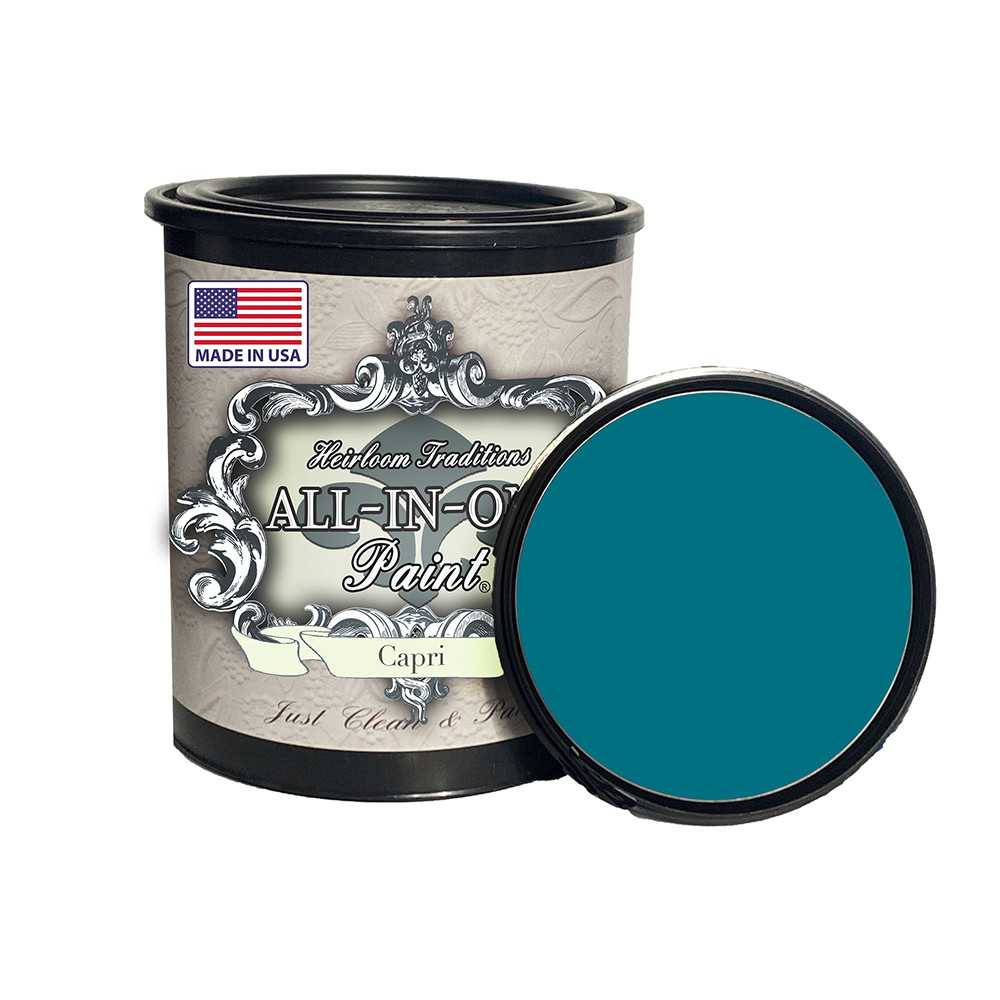 ALL-IN-ONE Paint by Heirloom Traditions – Capri (Green Teal) – 32 Fl Oz