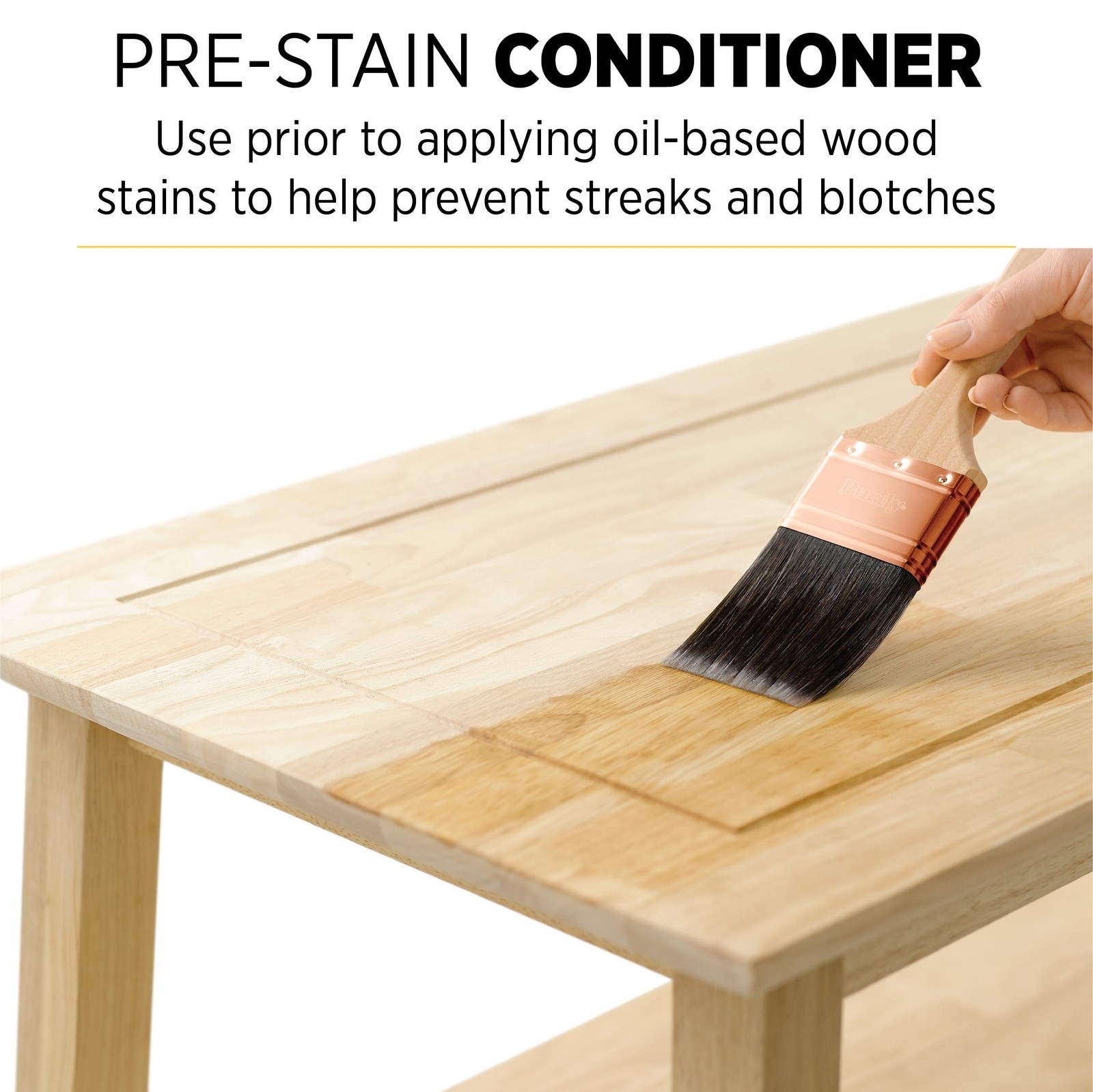 Water-Based Pre-Stain Wood Conditioner, Clear, 1 Quart