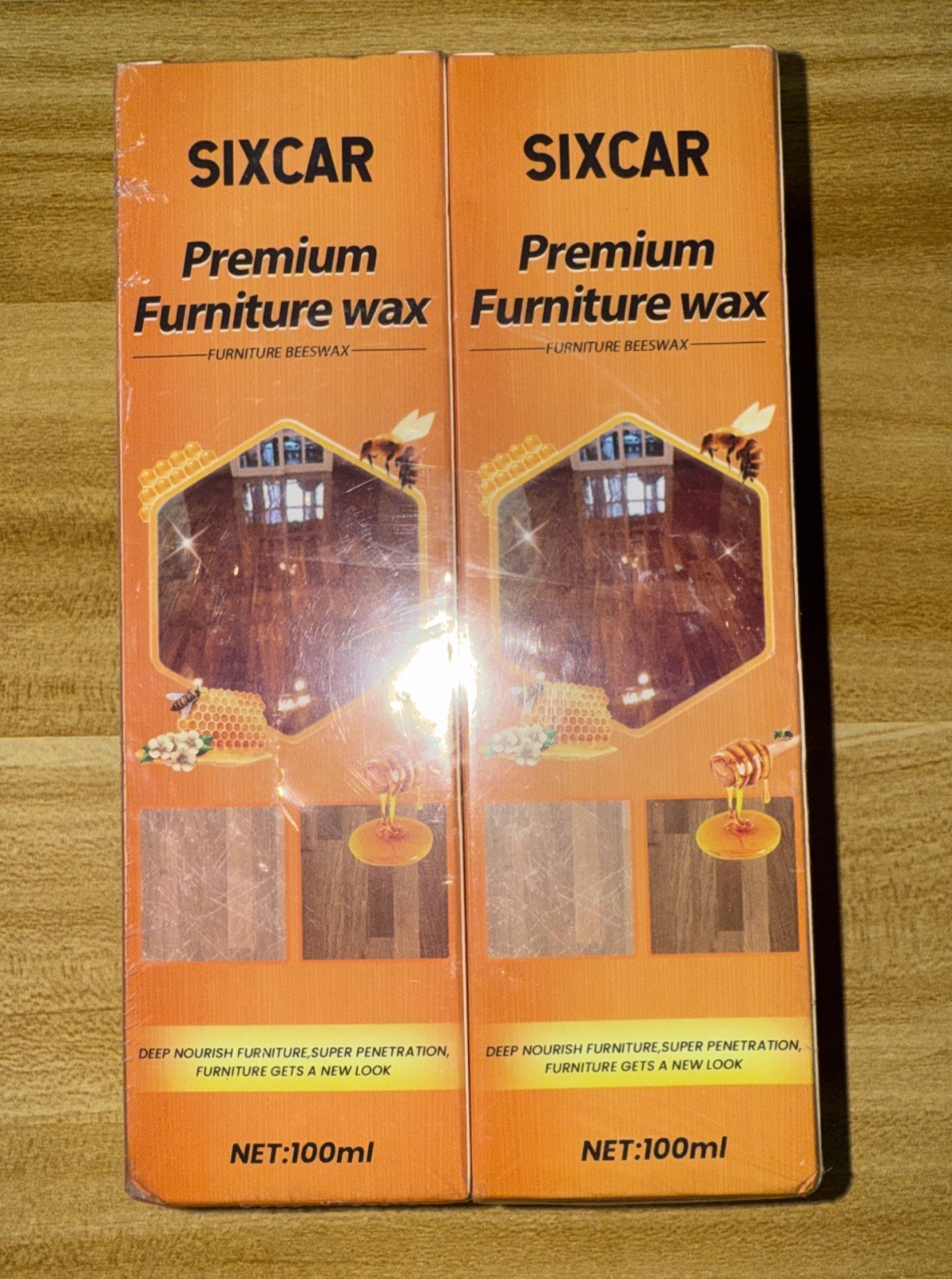 Soccer premium furniture wax furniture beeswax 100 ML