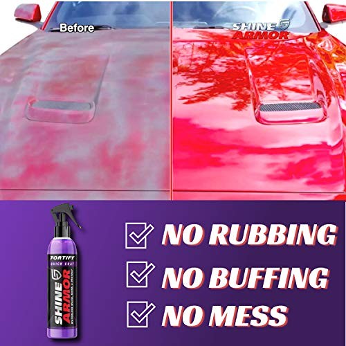 Fortify Quick Coat Ceramic Coating – Car Wax Spray – High Performance