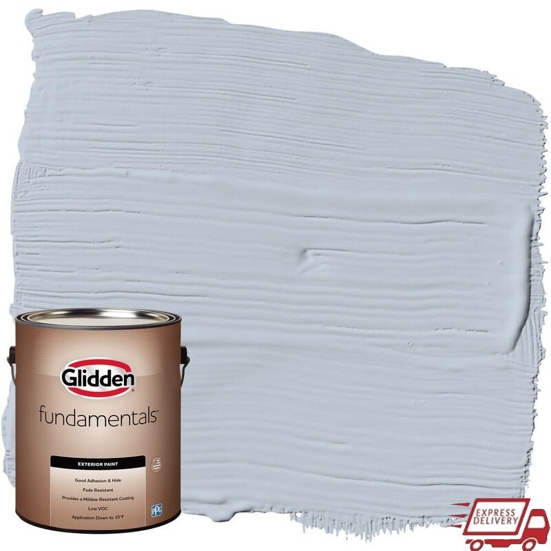 Exterior Paint Low VOC Fade Resistant Mildew Resistant Fast Drying 1 Gal New