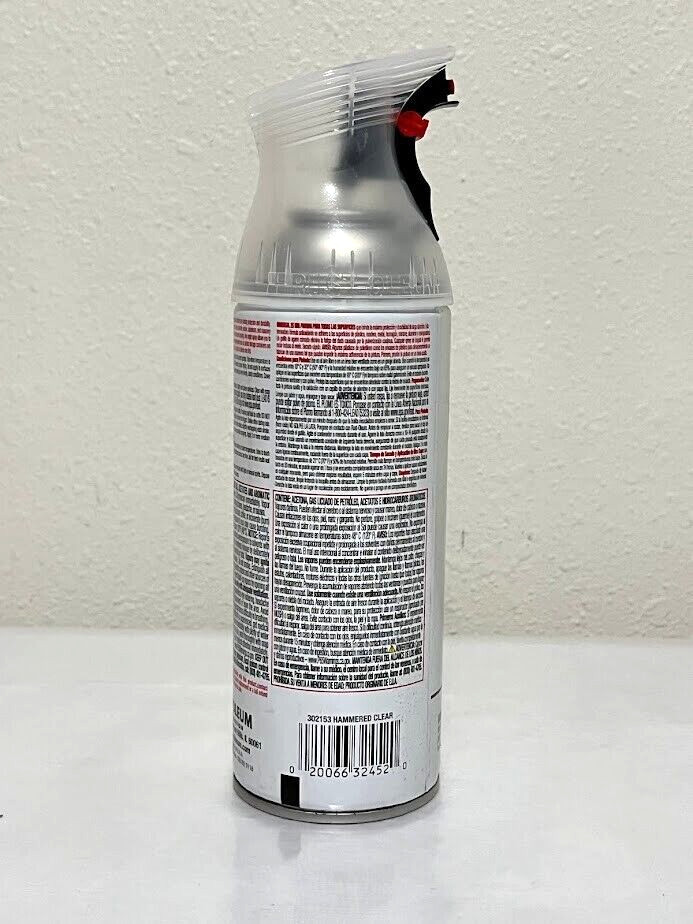 Rust-Oleum Universal ~ Clear Topcoat Hammered Finished ~ Spray 11oz 302153