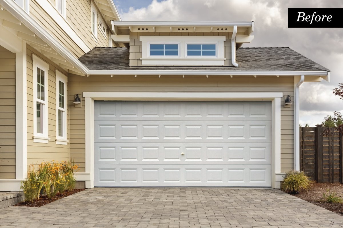 Wood Look Paint Kit for Garage Doors – Honey Oak Finish, Easy Application, Durab