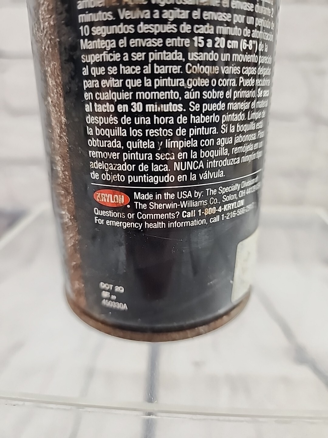 Retired Vintage Krylon Spearmint Spray Paint Can 12 Oz Can Made In USA