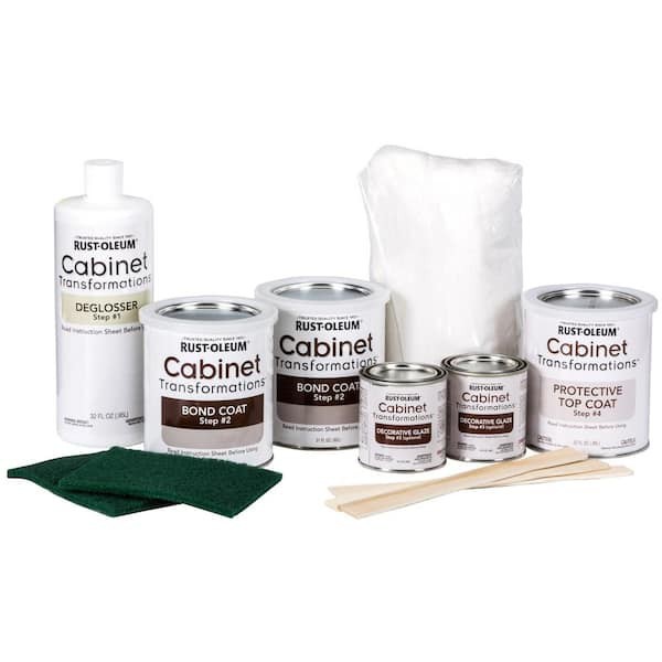 RUST-OLEUM 258240 Dark Tint Base Cabinet Coating Kit (Harvest Color) Paint Kit