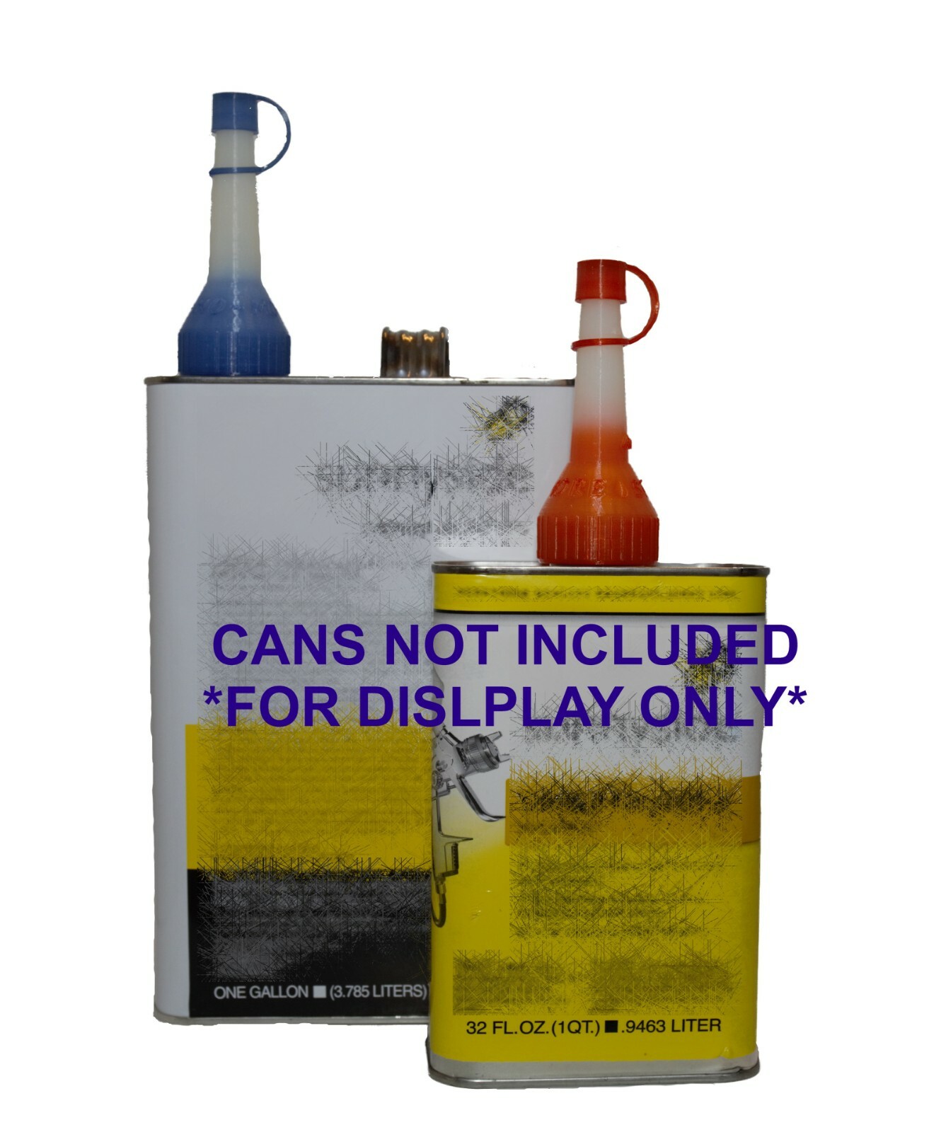 SPILL-NO-MORE® Solvent Can Spout Combo Pack – Original & Acetone – Pack of 2