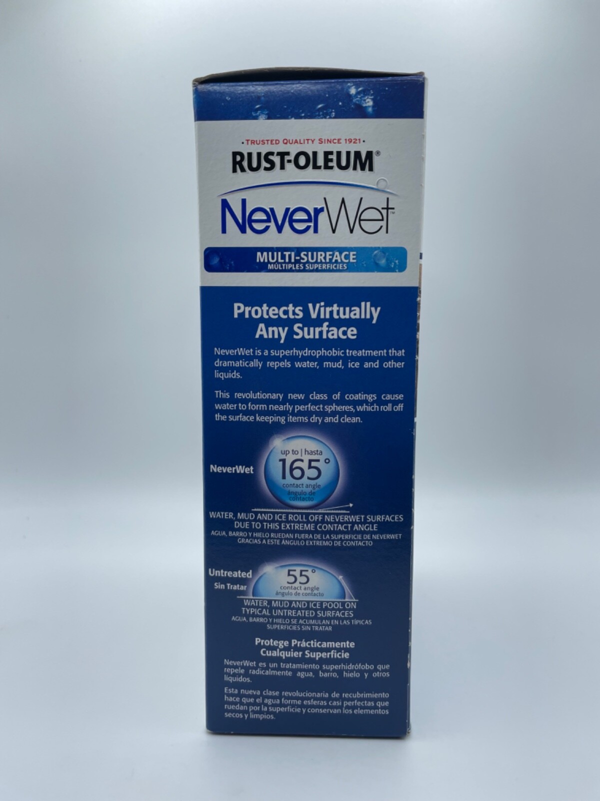 Rust-Oleum Never Wet Multi Surface Liquid Repelling Frosted Clear Easy 2 Step