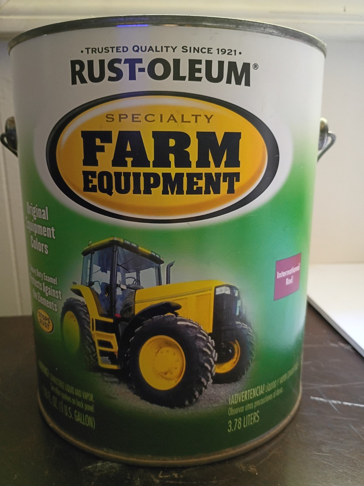 Rust-Oleum 280167 Farm & Implement Enamel Paint, Gallon, International Harvester