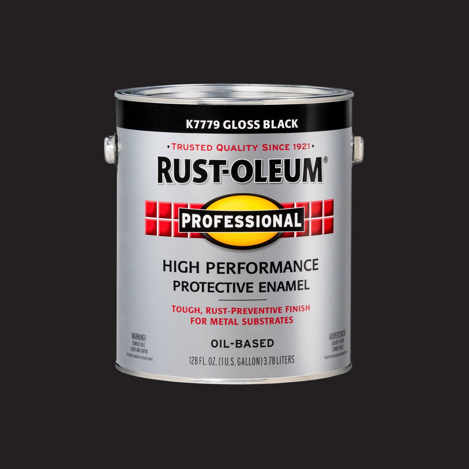 White Professional High Performance Gloss DTM Alkyd Protective Enamel
