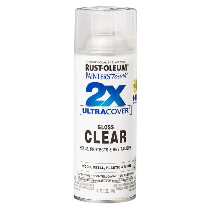 Rust-Oleum 249087-6PK Painter’s Touch 2X Ultra Cover Spray Paint, 12 oz, Matte C