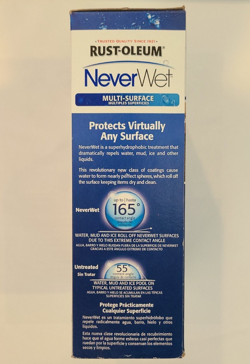 Rust-Oleum NeverWet Multi-Surface Liquid RepellingTreatment Frosted Clear